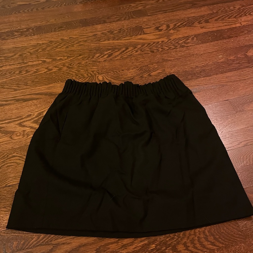 JCrew black pencil skirt, high waisted, perfect for work
